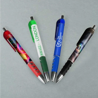 Soft Grip Pens 4 Designs