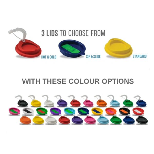 Travel Cup Lids Colours