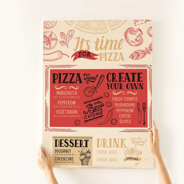Foamex Menu Board