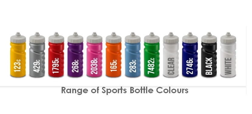 Sports Bottle Colour Options
